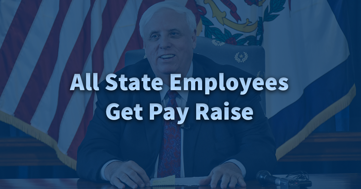 Gov. Justice clears the air, all state employees get pay raise